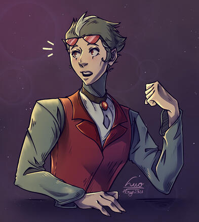 Fully shaded halfbody with my usual shading (30€)